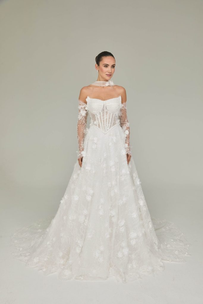 Ankara gelinlik prova sürecinde gelin adayı